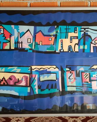 stampa quadro ugo nespolo