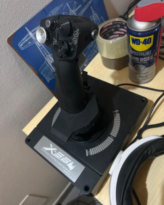 Logitech G X56 Hotas stick throttle