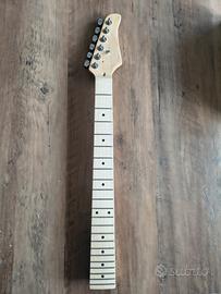 manico Stratocaster in acero 22 tasti