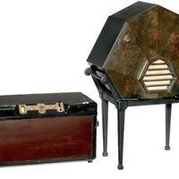 Radio epoca a valvole philips 2511 +  altoparlante