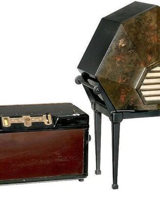 Radio epoca a valvole philips 2511 +  altoparlante