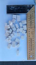 Tessere mosaico marmo Botticino Fiorito