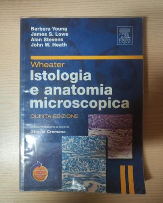 Libro Istologia e anatomia macroscopica Wheater