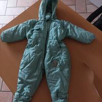 Tuta imbottita invernale tg. 12 m della Lentiggini