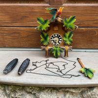 Orologio a cucù 2 pigne pesi clock réveil Italy