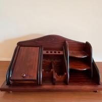 Porta oggetti da scrivania in legno Romero Llopis