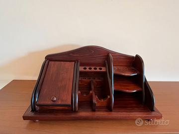 Porta oggetti da scrivania in legno Romero Llopis