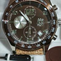 orologio route 66 marrone