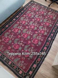 Tappeto Kilim caucasico vintage