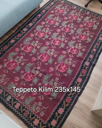 Tappeto Kilim caucasico vintage