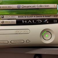 Xbox 360 + joystick originale + giochi