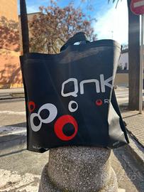 Borsa shopper riutilizzabile QnK nera