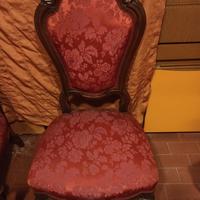 Sedie d'antiquariato fine 800 stile Luigi Filippo