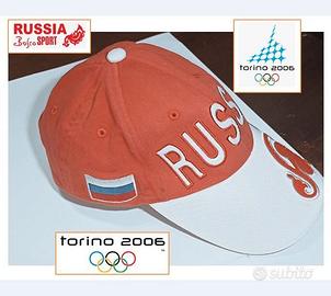 Cappellino Originale Russia Olimpiadi Torino 2006