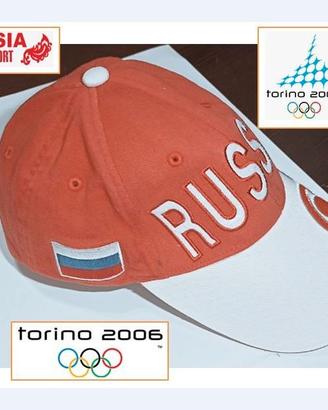 Cappellino Originale Russia Olimpiadi Torino 2006
