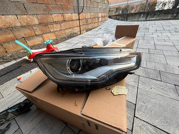 Faro anteriore dx + paraurti anteriore