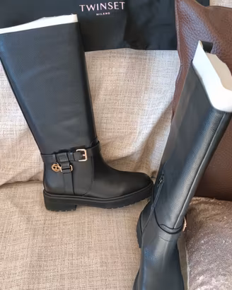 stivale firmato twinset stivale donna tg 36