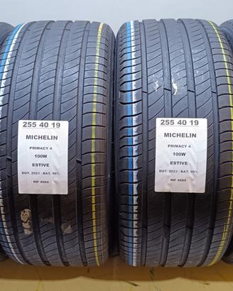 4 GOMME 255 40 19 MICHELIN 2023 RIF4684