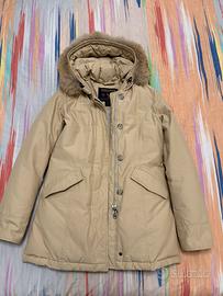 Giaccone donna Woolrich taglia XS beige