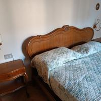 Letto matrimoniale e comodini Luigi XV