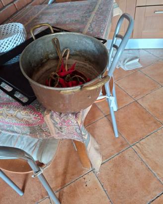 paioli e vasi in rame