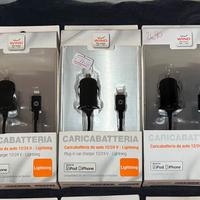 Set 5pzCaricatori Iphone IPad iPod lightning Apple