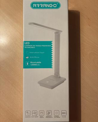 Lampada da tavolo pieghevole ricaricabule