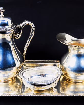 Servizio da portata in argento 800 " San Marco "