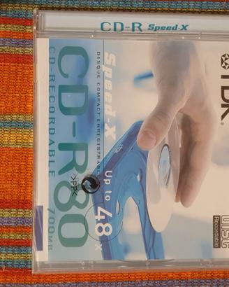 TDK CD-R 80min 700 MB, 10 pz 120mm JEWEL CASE 1 PZ