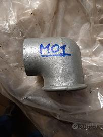 Gomito a 90° in Ghisa Zincata