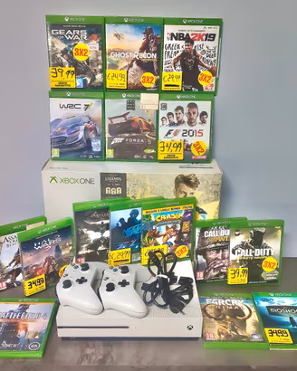 Xbox One S (Modello 1681) con supporto 4K