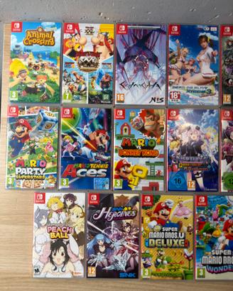 Giochi videogiochi Nintendo Switch 35€ l’uno
