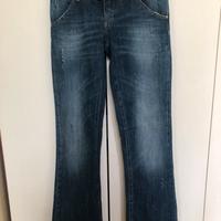 Jeans delave’ marchio Met