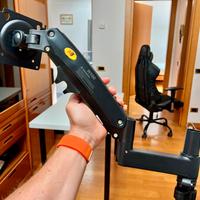 Supporto monitor con molla a gas