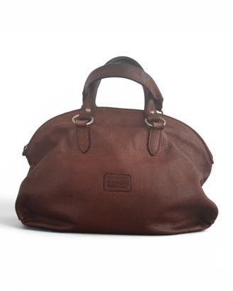 Borsa Pelle Enrico Vivalli Vintage 