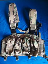 Gilet Tattico (Chest Rig) Mimetica Multicam