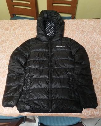 Piumino 100 gr Champion nero, 11/12 anni (L), 150/