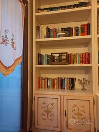 libreria decorata arte veneta