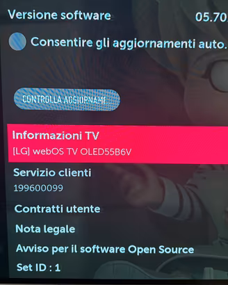 Tv LG OLED 55