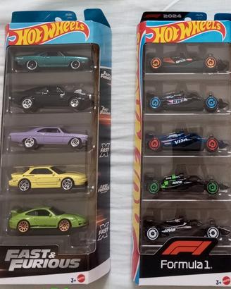HOT WHEELS SPECIAL SET X5. pack PERFETTI SIGILLATI