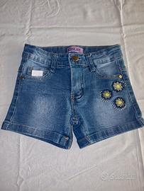 Pantaloni estivi bambina tg 3 anni
