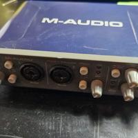 Scheda Audio M-audio Fast track