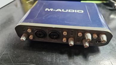 Scheda Audio M-audio Fast track