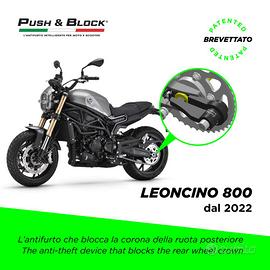 Antifurto meccanico per BENELLI LEONCINO 800