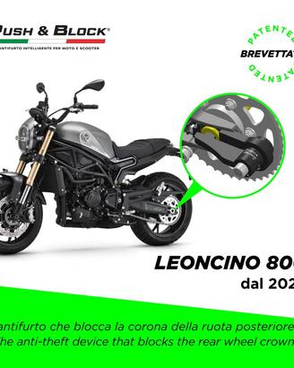Antifurto meccanico per BENELLI LEONCINO 800