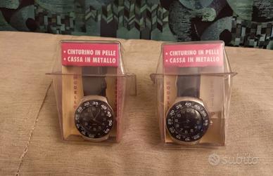 Coppia orologi sportivi colore nero