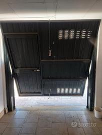 porta garage,basculante con portina 