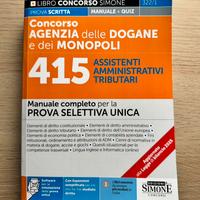Manuale per concorso Agenzia delle Dogane