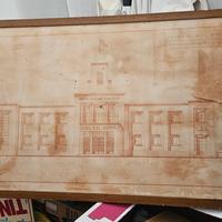 prospetto della realizzazione della casa del fasci