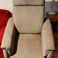 Poltrona relax alzapersona con ruote 2 motori